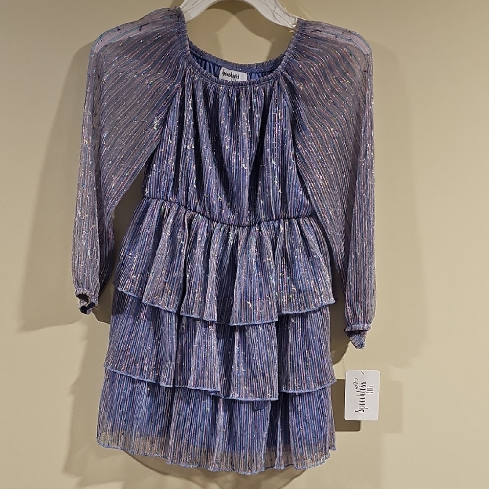 Speechless Blue and Pink Kids Dress